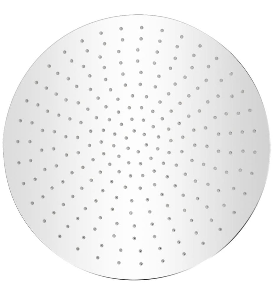 Regenbrause Edelstahl 40 cm Rund