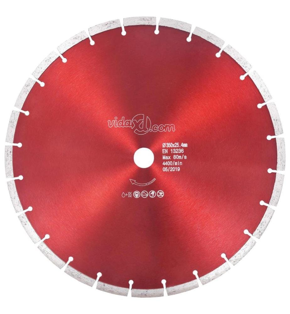 Disque de coupe diamanté Acier 350 mm