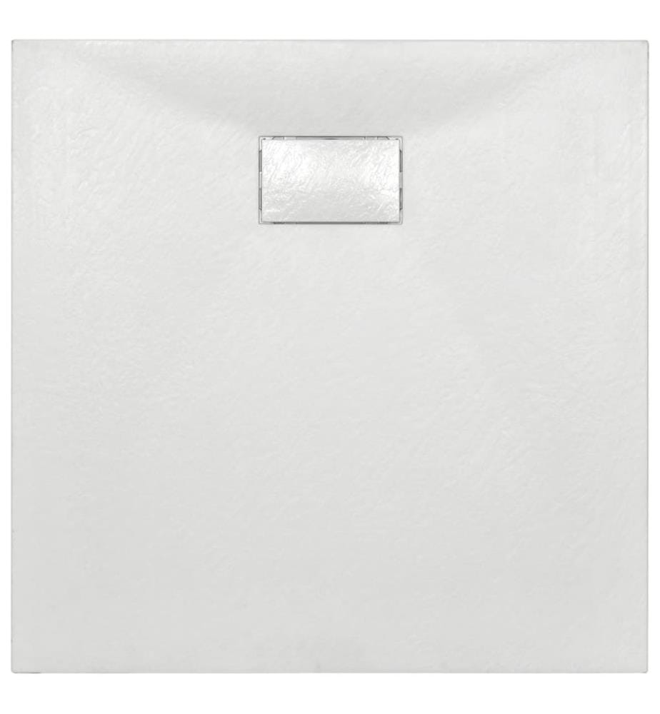 Bac de douche SMC Blanc 80 x 80 cm