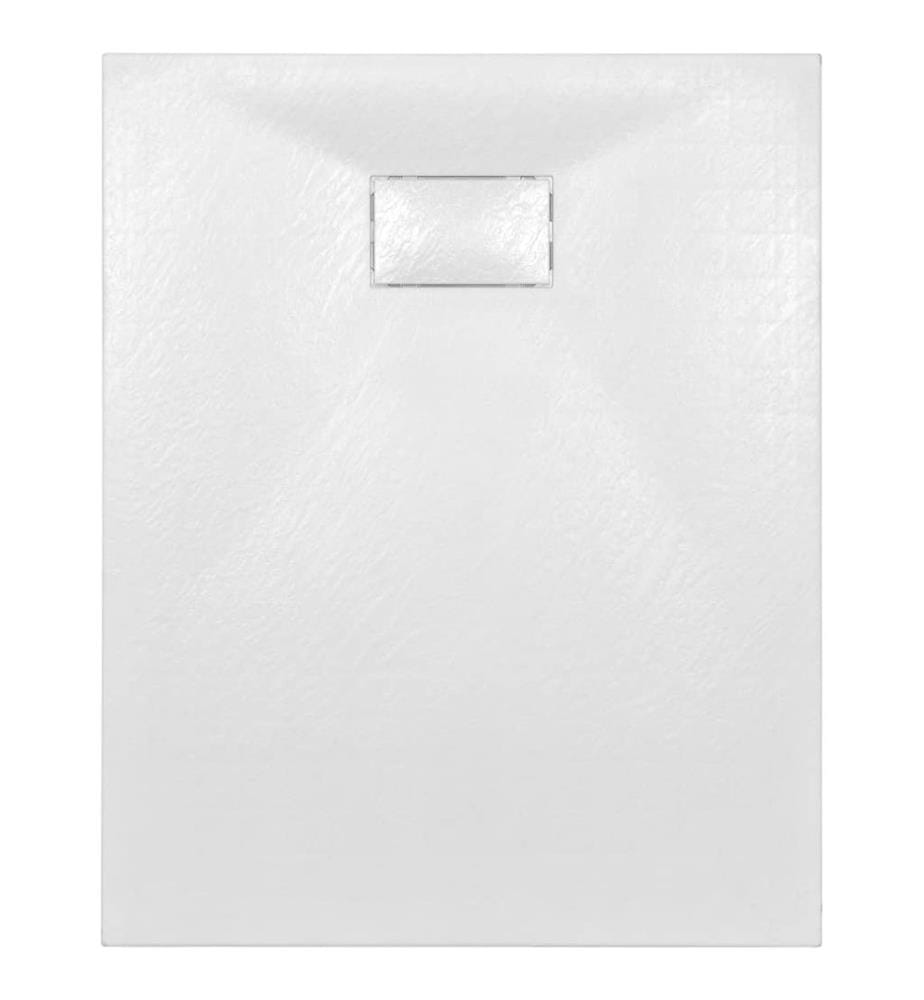Bac de douche SMC Blanc 100 x 80 cm