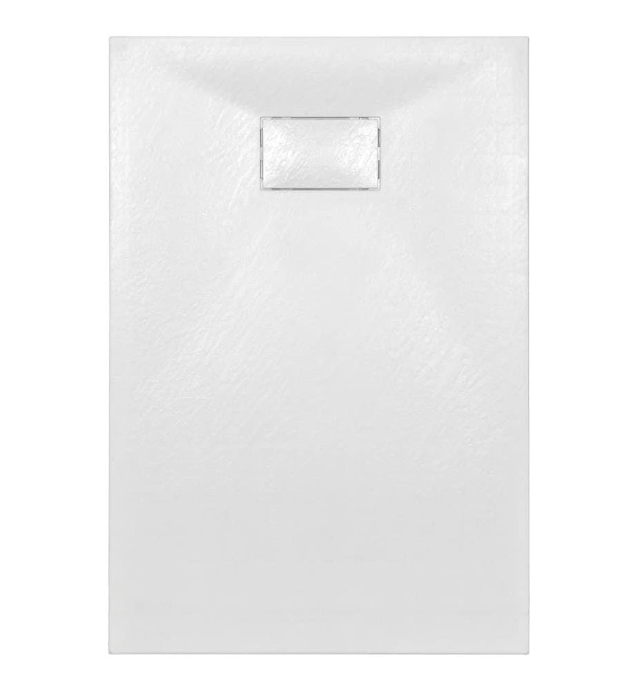 Bac de douche SMC Blanc 120 x 70 cm