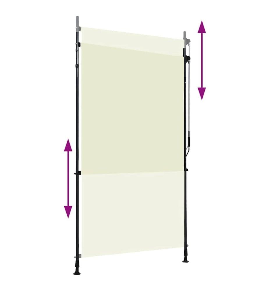 Aussenrollo 120 x 270 cm Creme