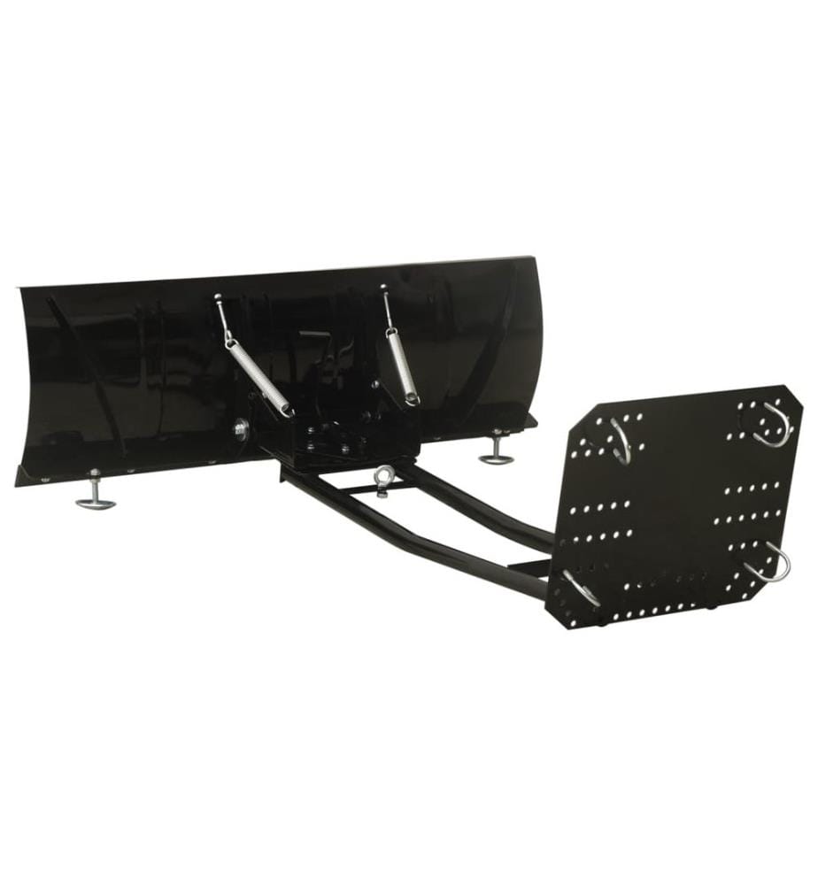 Schneepflug zur ATV-Montage Schwarz 115x38 cm