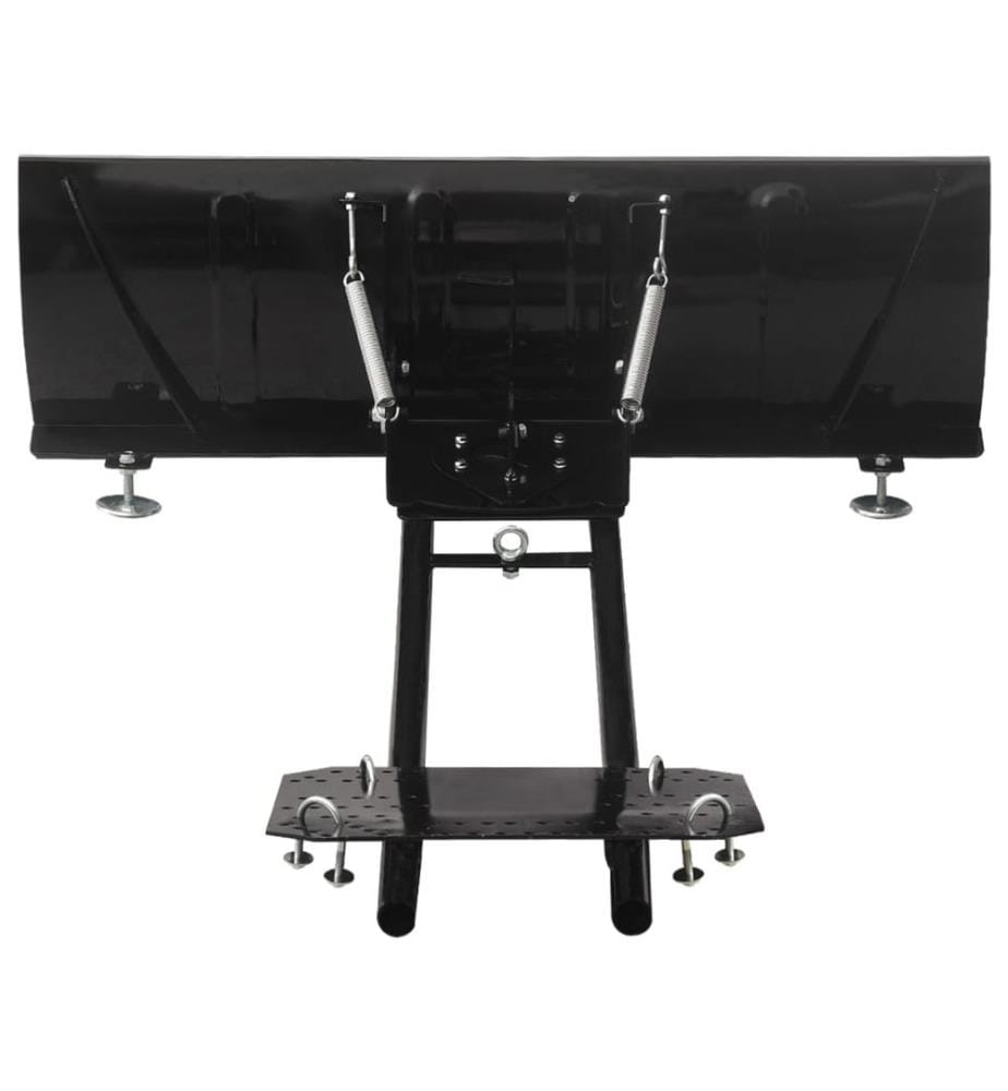 Schneepflug zur ATV-Montage Schwarz 115x38 cm