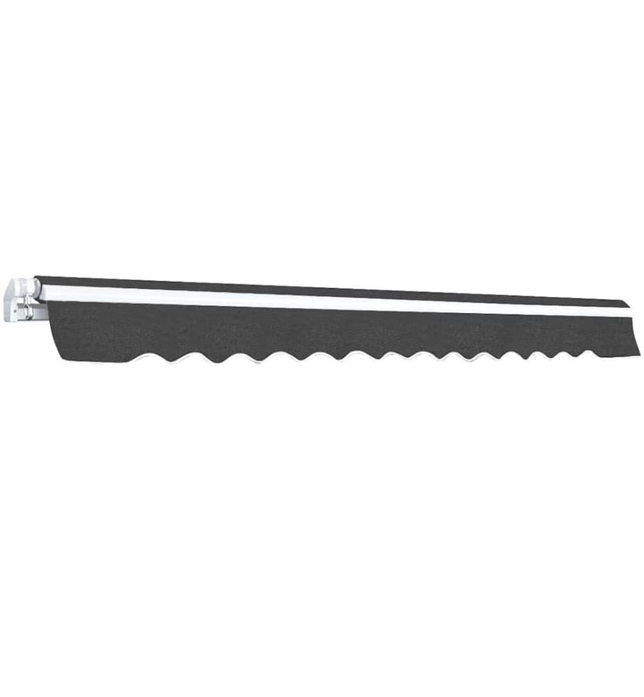 Gelenkarmmarkise 350 cm Anthrazit