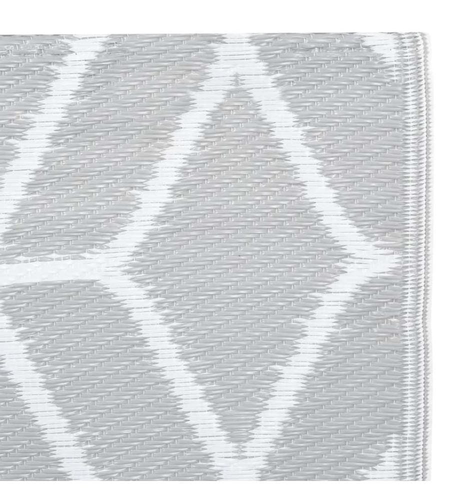 Outdoor-Teppich ARAKIL Grau 80x150 cm PP