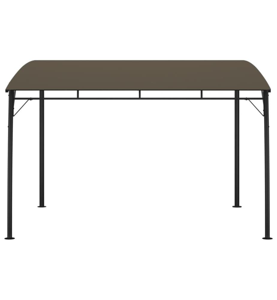 Garten-Sonnenschutz 3x3x2,55 m Taupe