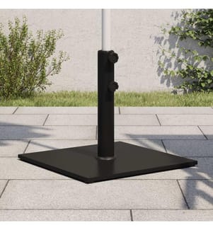 Sonnenschirmständer Ø32/38/48 mm Mast 17 kg Quadratisch