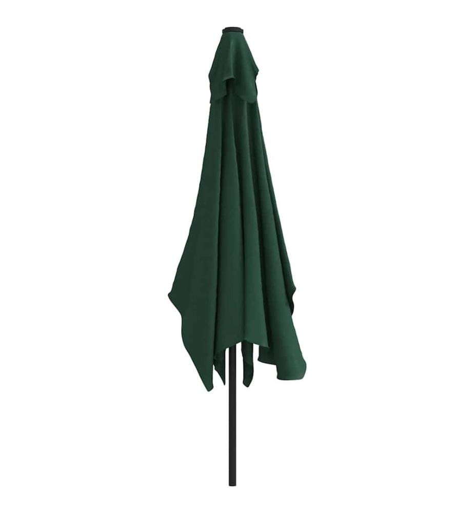 Parasol 200 x 300 cm Vert Rectangulaire