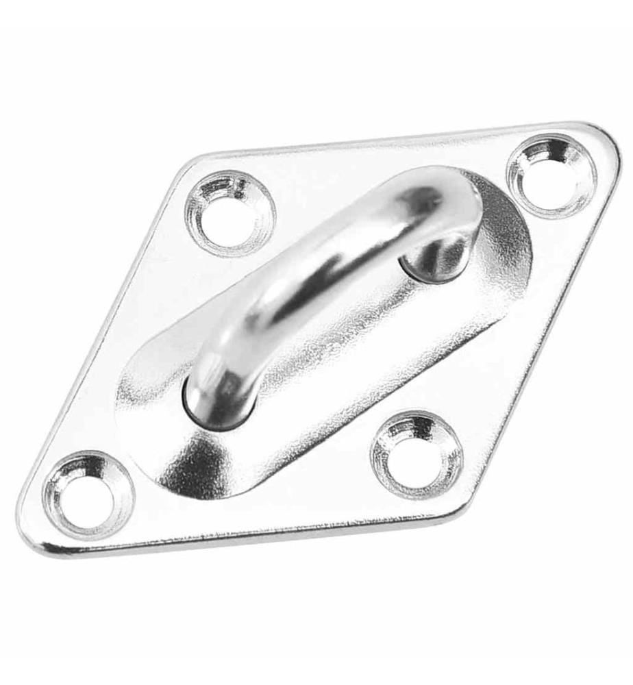 9-tlg. Sonnensegel Zubehör-Set Edelstahl