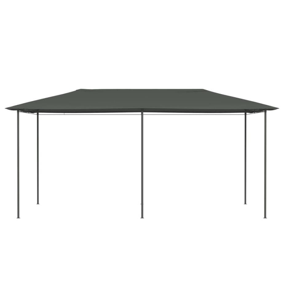 Pavillon 2,98x5,3x2,59 m Grau 160 g/m²