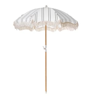 Ombrellone da giardino 155 cm MONDELLO Bianco/Nero