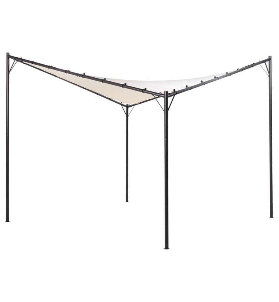 Pavillon AVENTINE Metall 300 cm 300 cm Beige