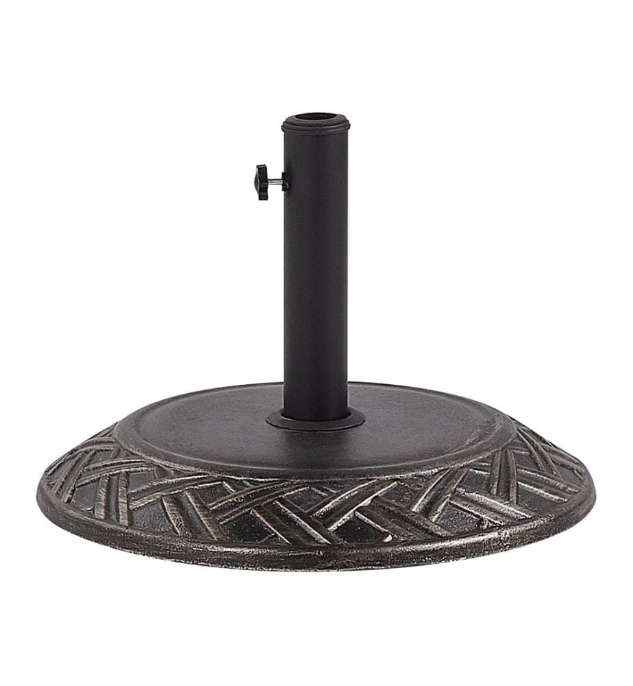 Socle de parasol CAPACI Marron Rond 21 kg