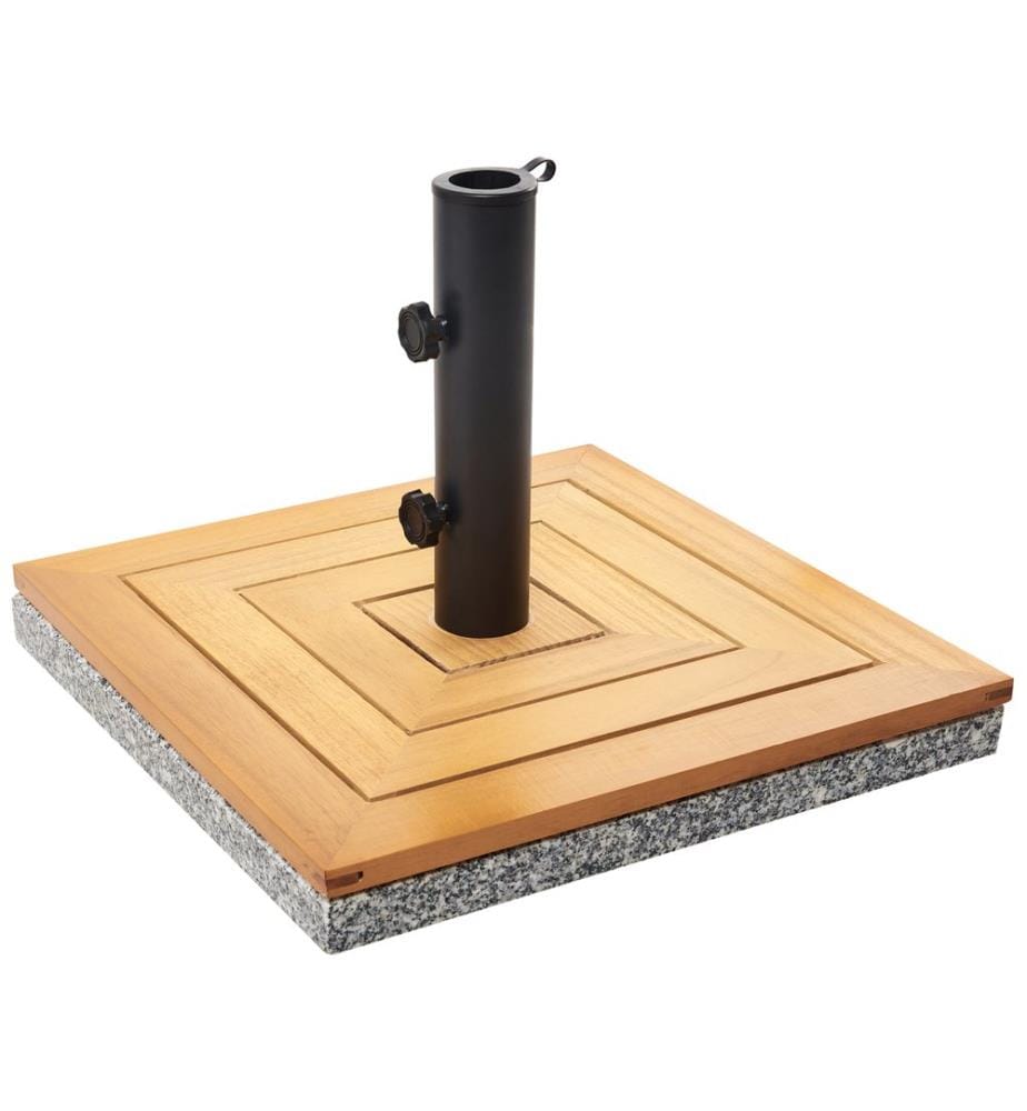 Base per ombrellone CECCANO Marrone Quadrata 21 kg