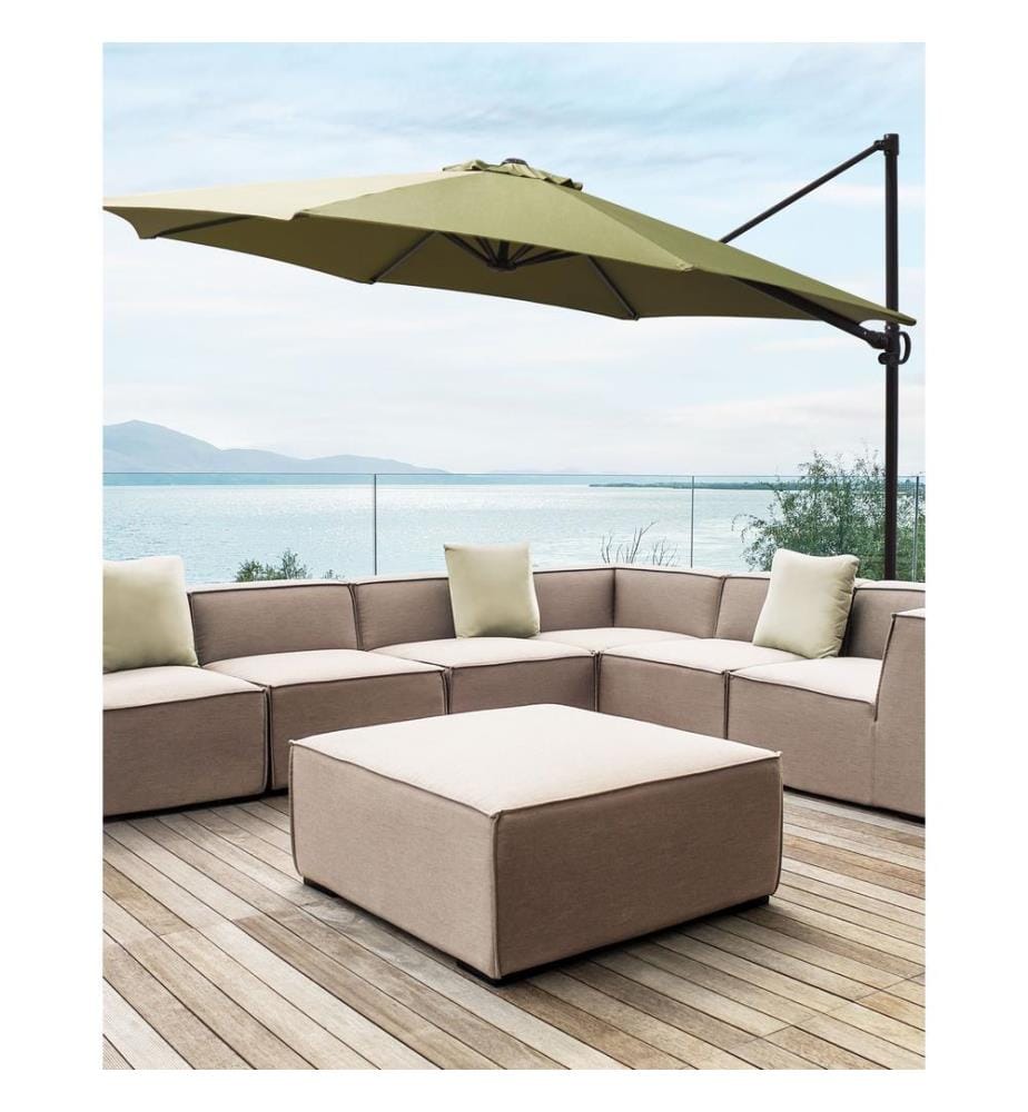 Parasol déporté 295 cm SAVONA II Vert olive