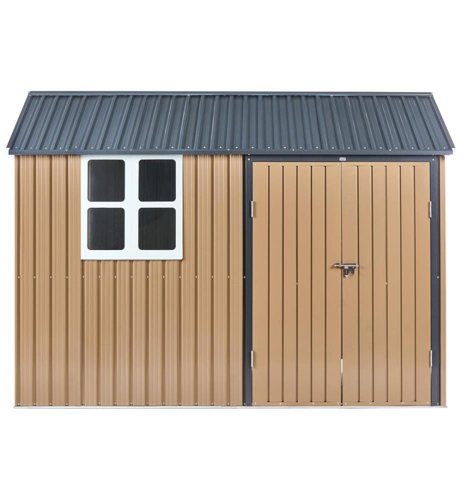 Casetta da giardino NOCCIANO 313 cm 220 cm Marrone