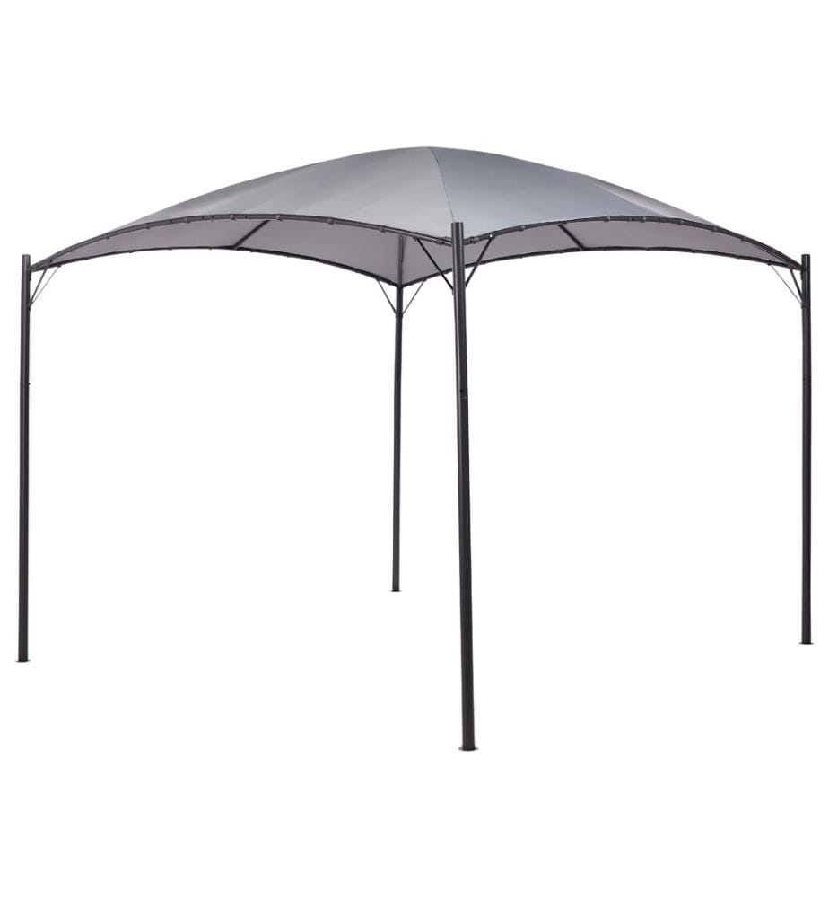 Pavillon VOMERO Metall 305 cm 305 cm Grau