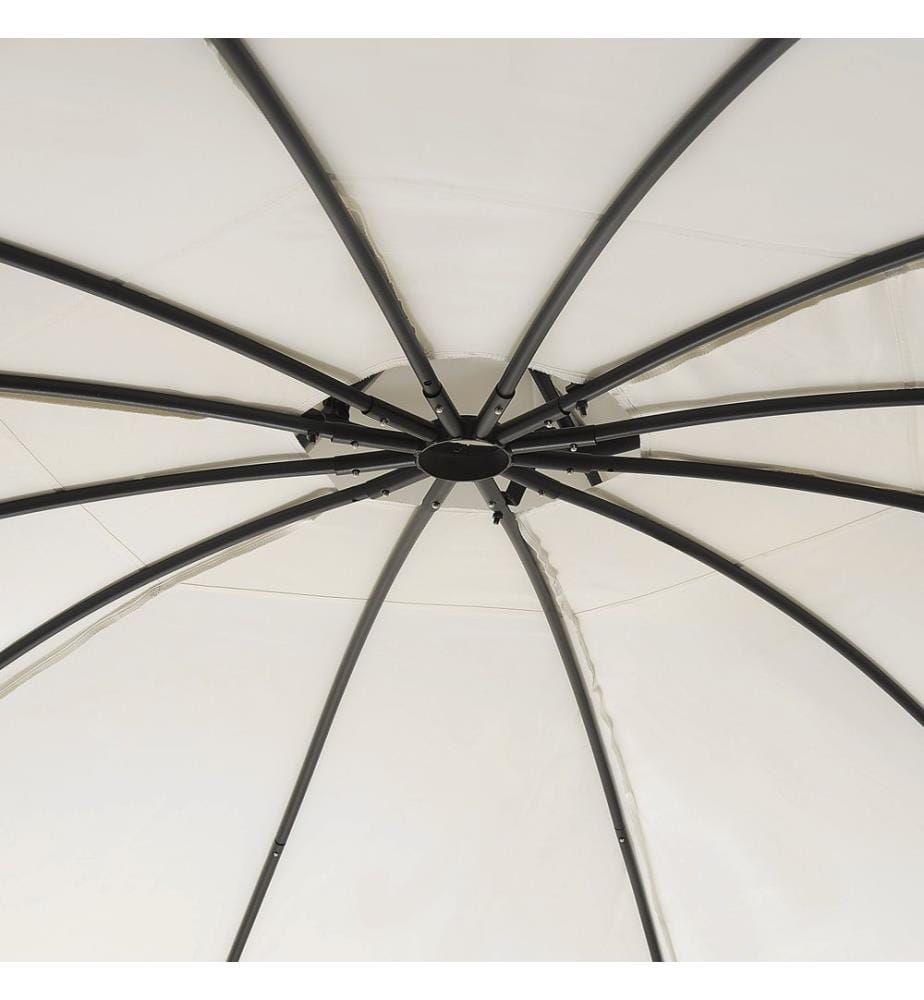 Pavillon SAFARA Metall 368 cm 368 cm Beige