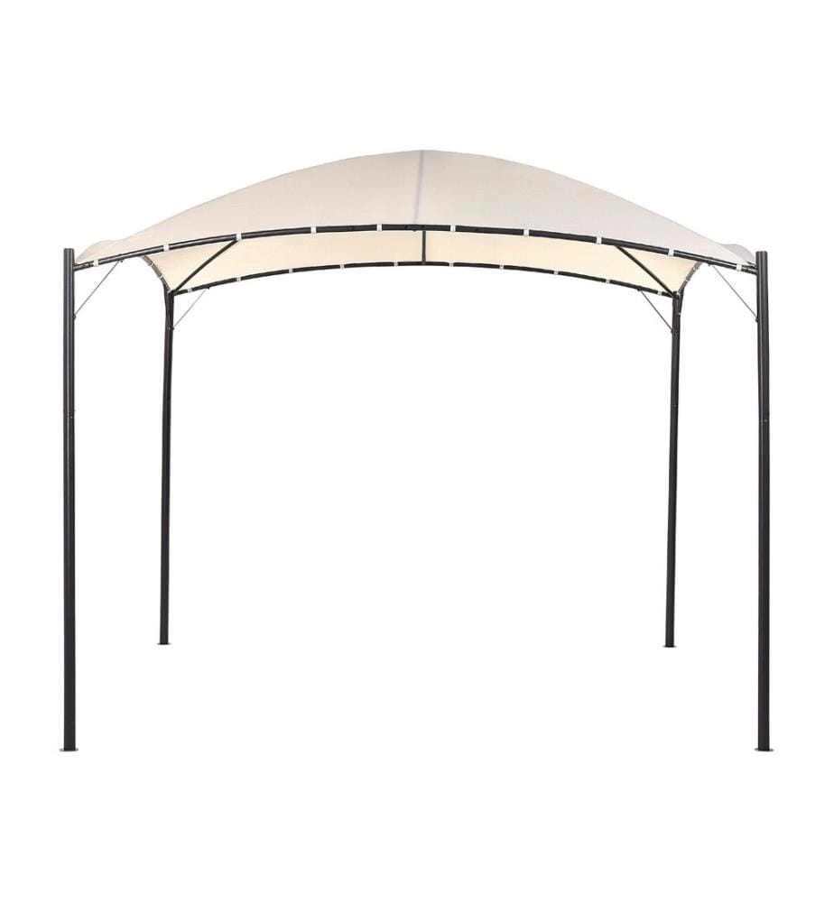 Tonnelle de jardin VOMERO Métal 305 cm 305 cm Beige