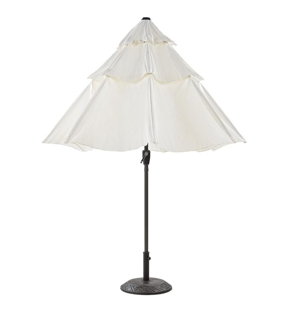 Marktschirm 285 cm BIBIONE Hellbeige