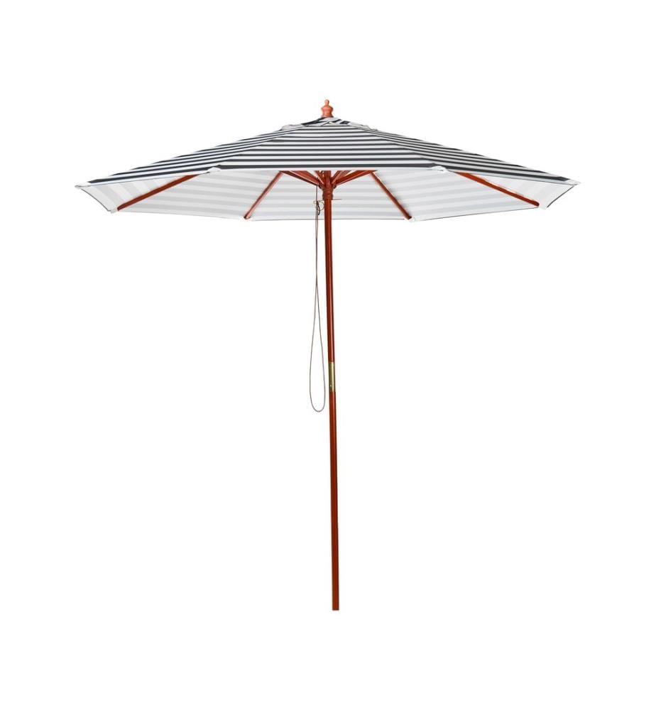 Marktschirm 260 cm FERENTILLO Schwarz