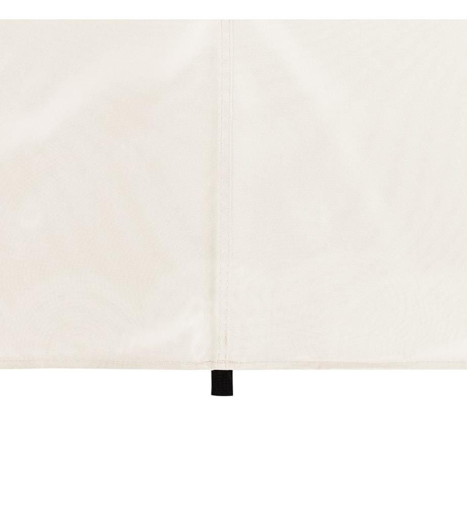 Voile d'ombrage LUKKA 300 cm 300 cm Blanc cassé