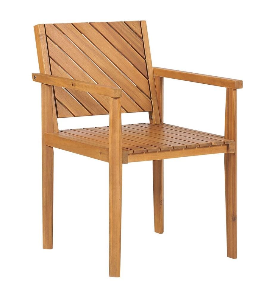 Chaise de jardin BARATTI Acacia Marron
