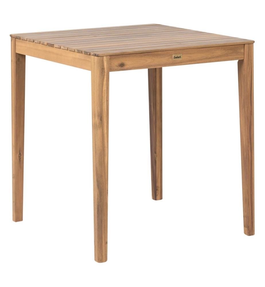 Ensemble bistrot CHIOGGIA Bois d'acacia certifié Marron clair
