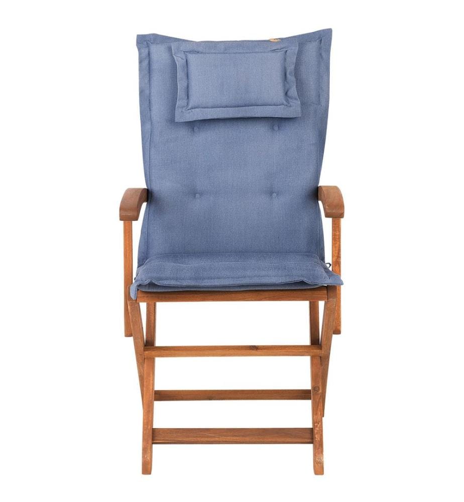 Chaise de jardin MAUI Acacia Bleu