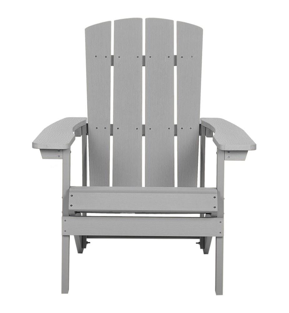 Chaise de jardin ADIRONDACK Gris clair