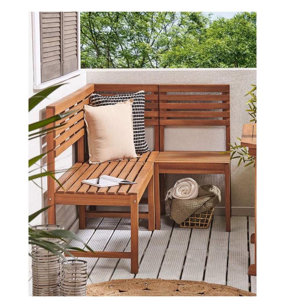 Section de jardin 1 place TREIA Acacia Marron