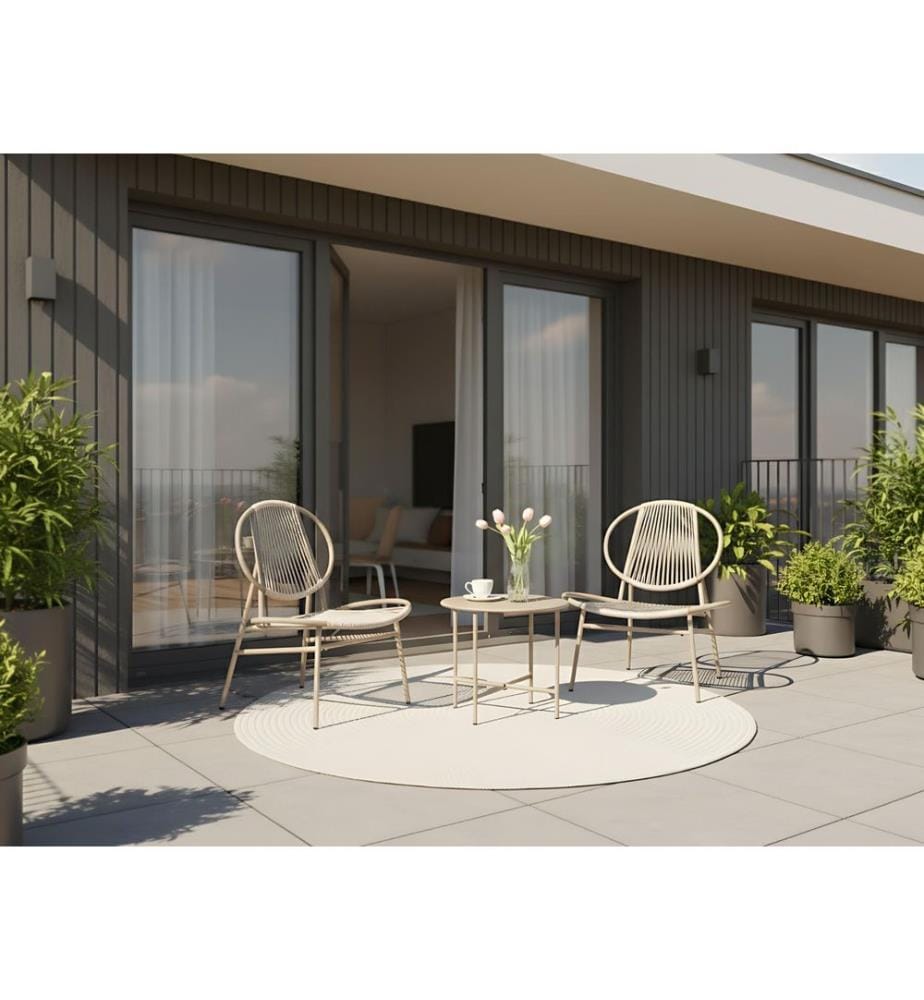 Ensemble bistrot OVARO Beige