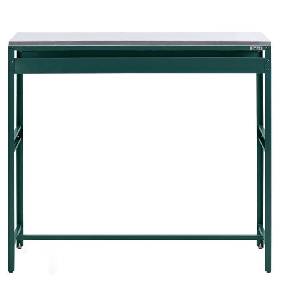 Table de bar pour l'extérieur MAENZA 120 cm 40 cm Métal Vert