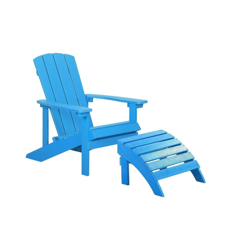 Chaise de jardin ADIRONDACK Bleu