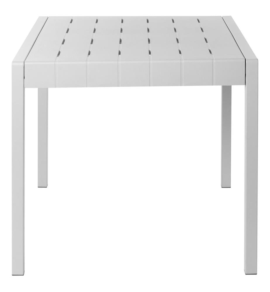 Table de salle à manger de jardin BARTICA 81 cm 84 cm Gris