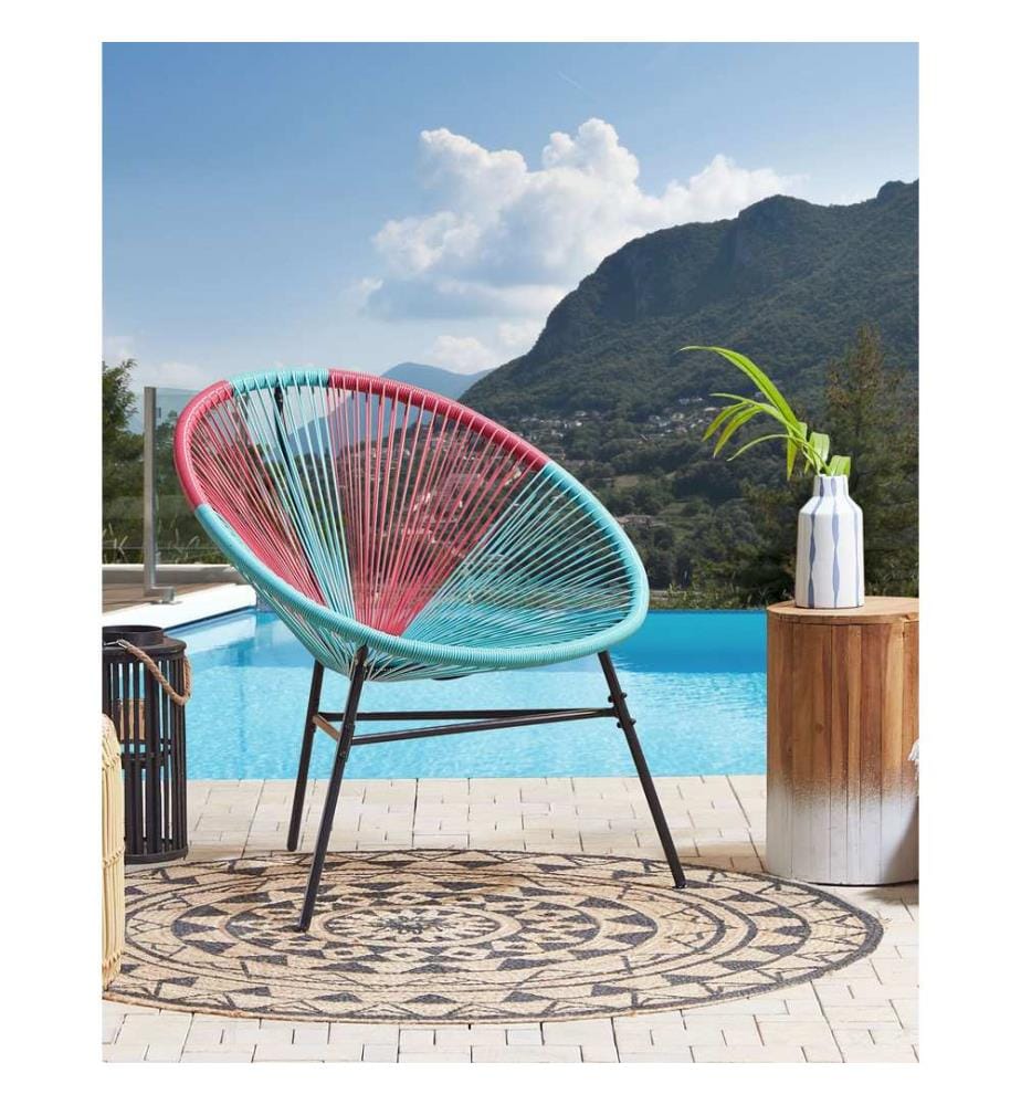 Chaise de jardin ACAPULCO Turquoise