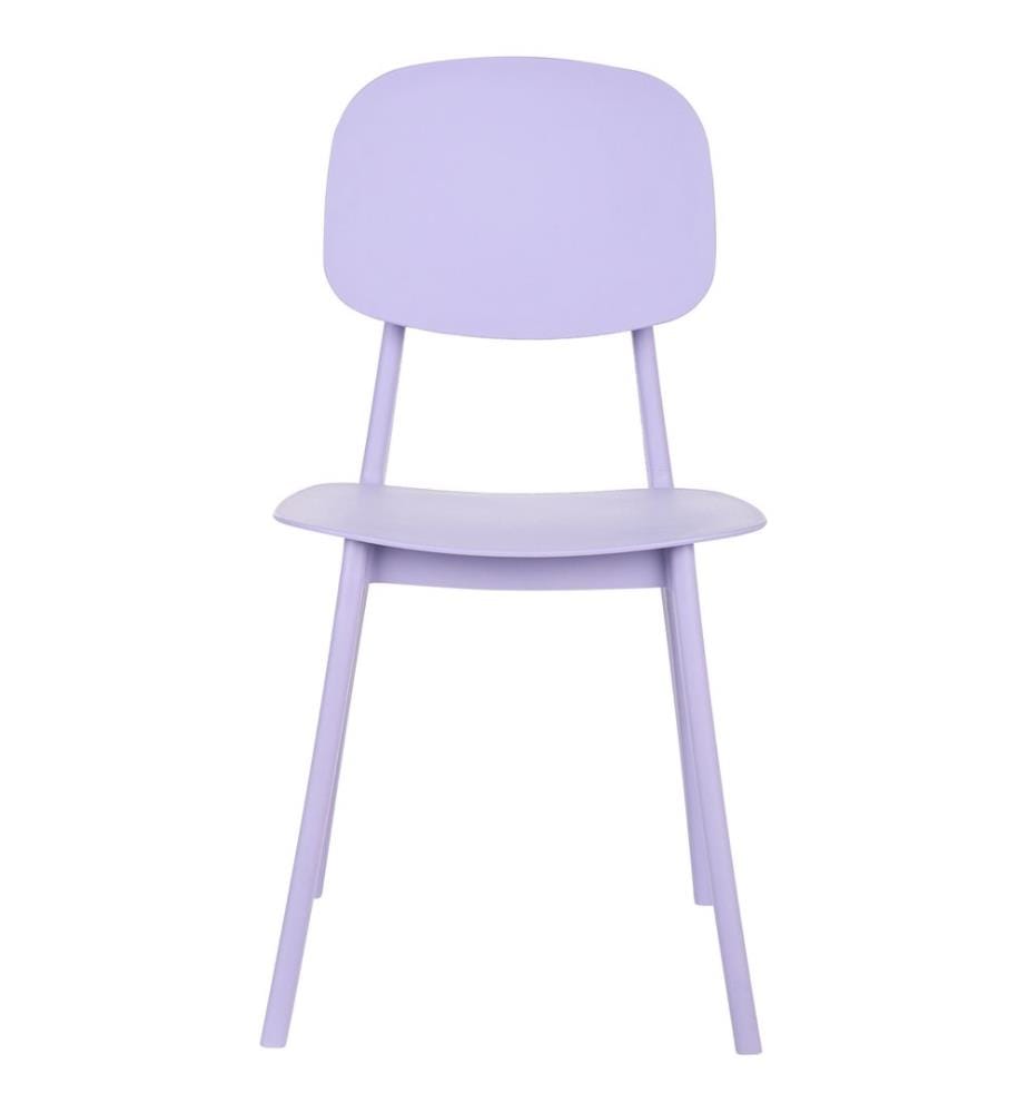 Lot de 2 chaises de jardin KATTAVIA Violet