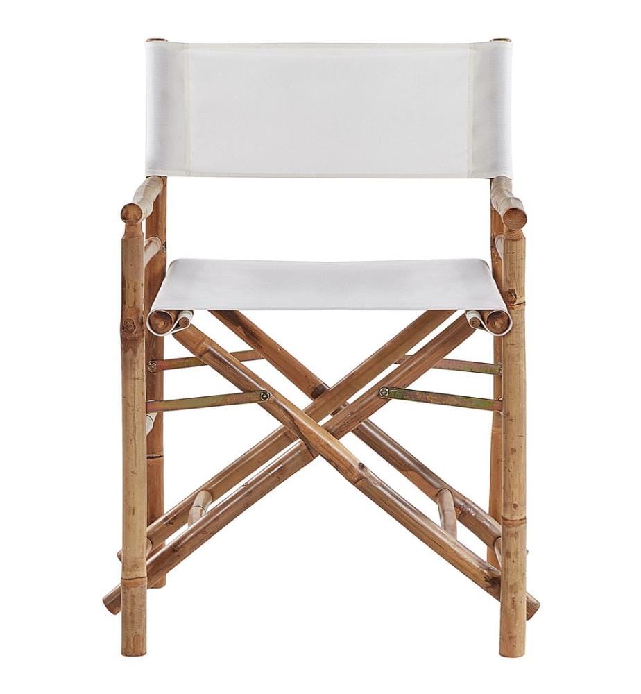 Ensemble bistrot Pliant MOLISE Bambou Marron