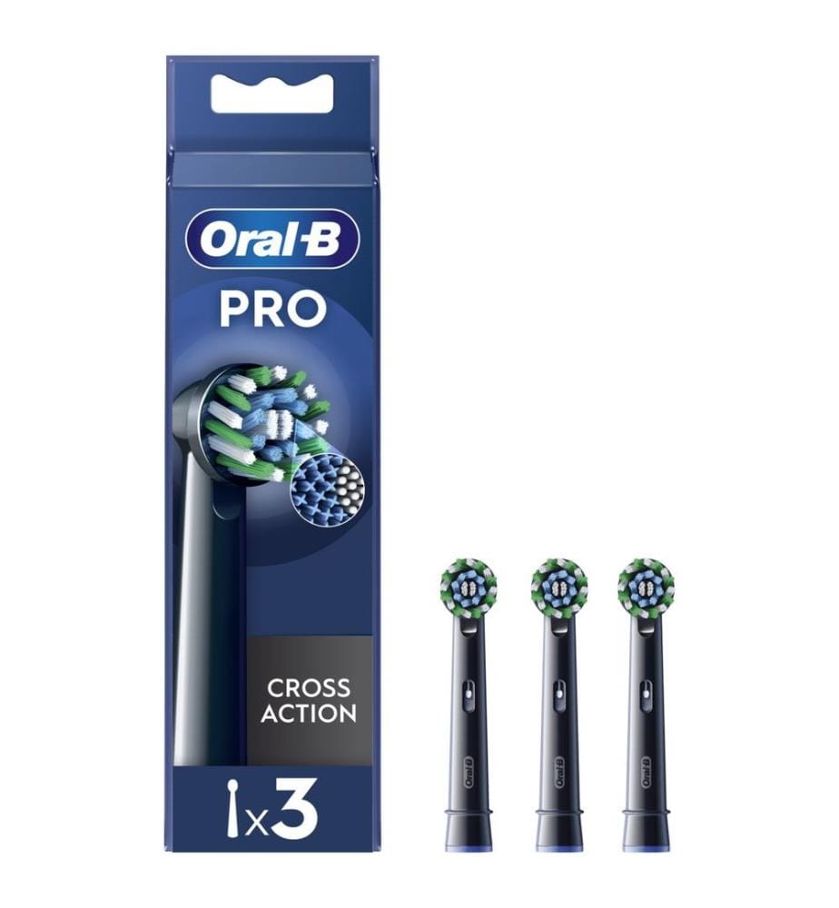 Brossette ORAL B - Modèle : CROSSACTIONBLACKPRO