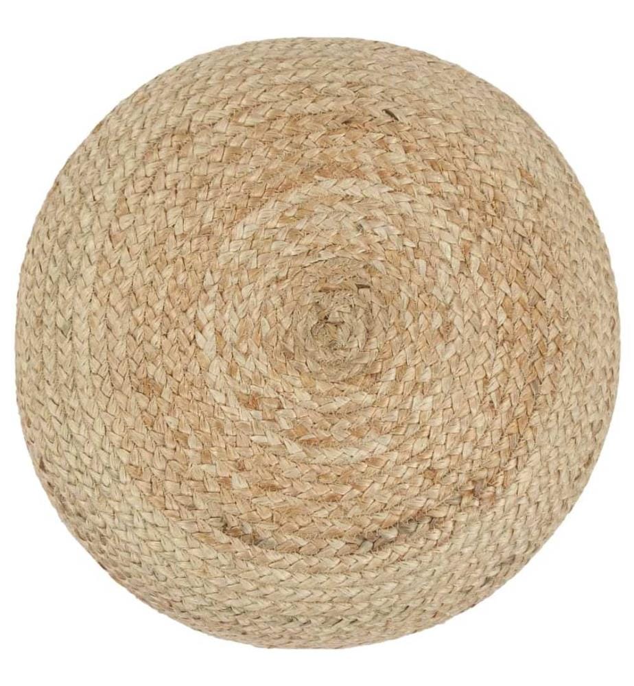 Handgefertigter Sitzpuff 45 x 30 cm Jute