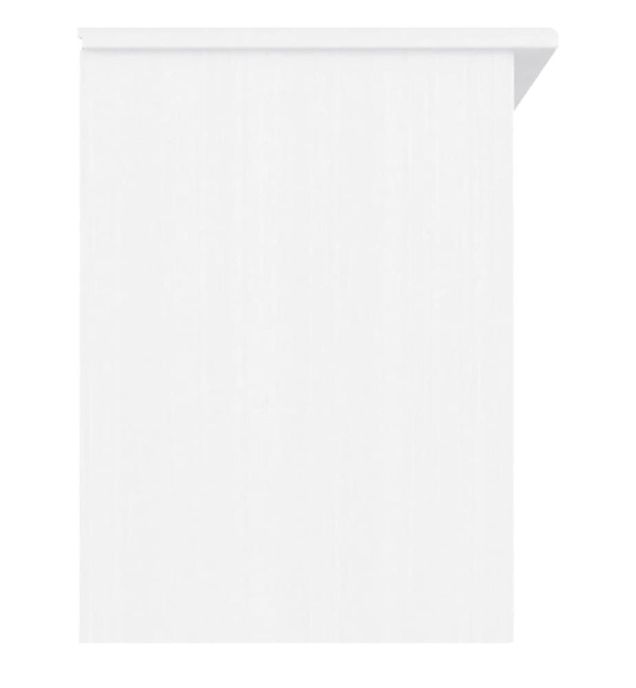Banc à chaussures ALTA blanc 100x35x45 cm bois massif de pin