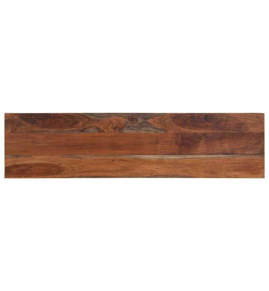 Banc 160 cm bois d'acacia massif