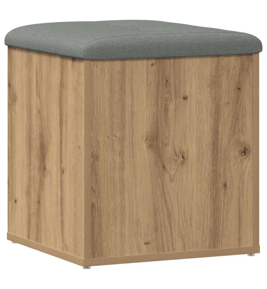 Sitzbank mit Stauraum Artisan-Eiche 42x42x45 cm Holzwerkstoff