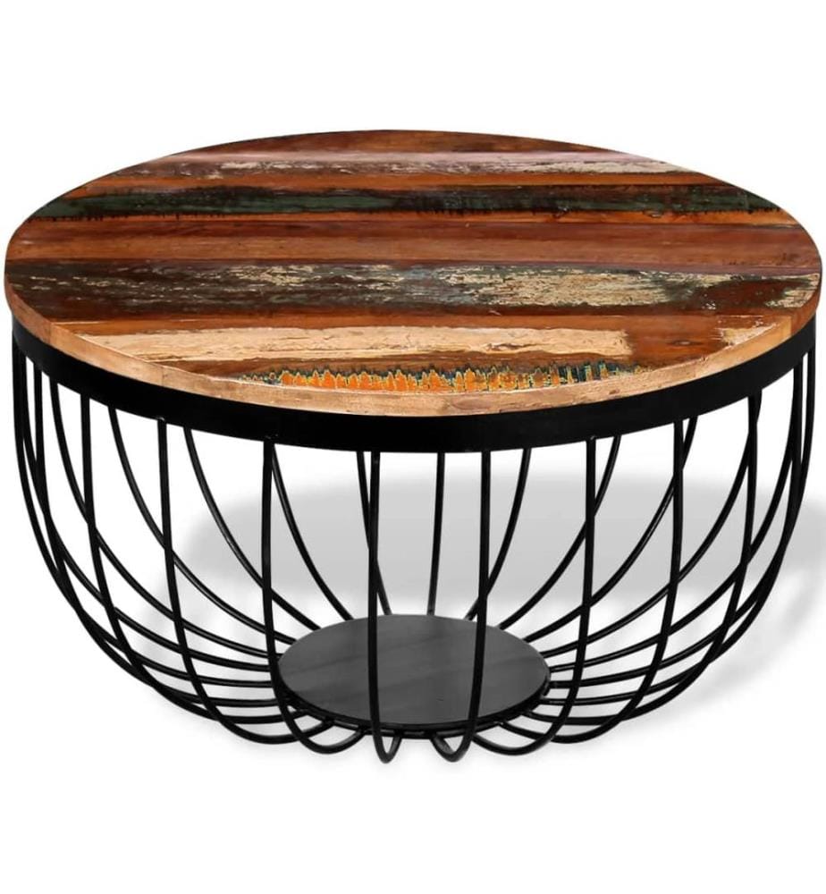 Table basse Bois de récupération massif