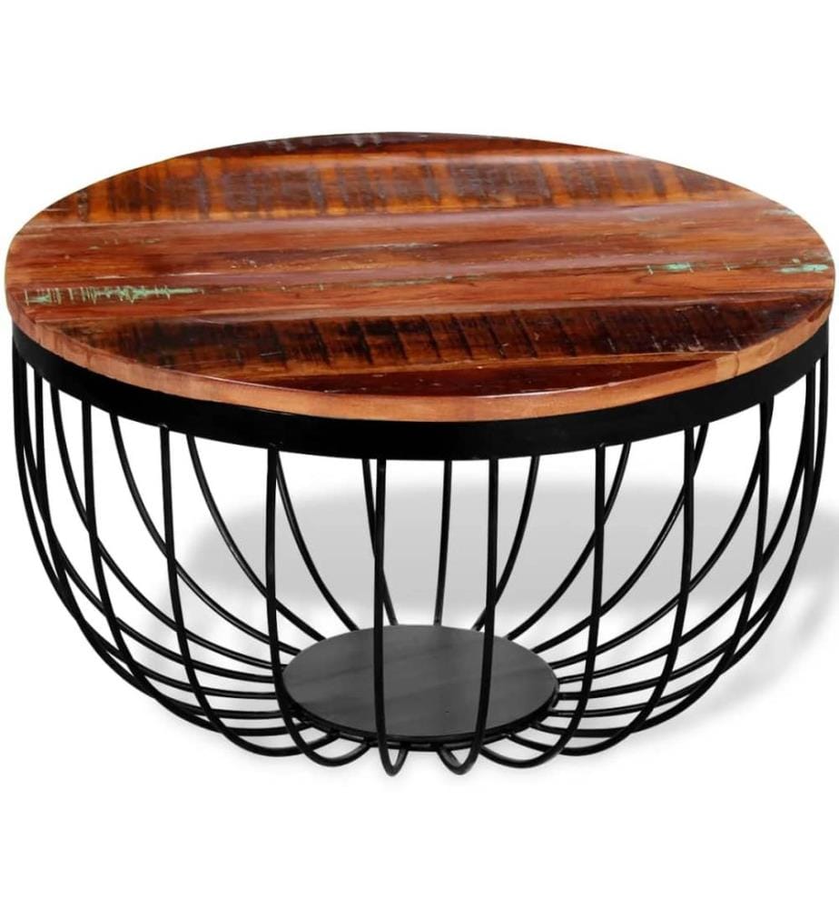 Table basse Bois de récupération massif