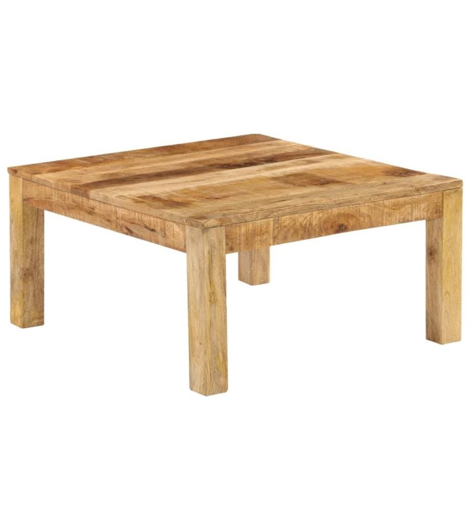 Couchtisch 80x80x40 cm Massivholz Mango