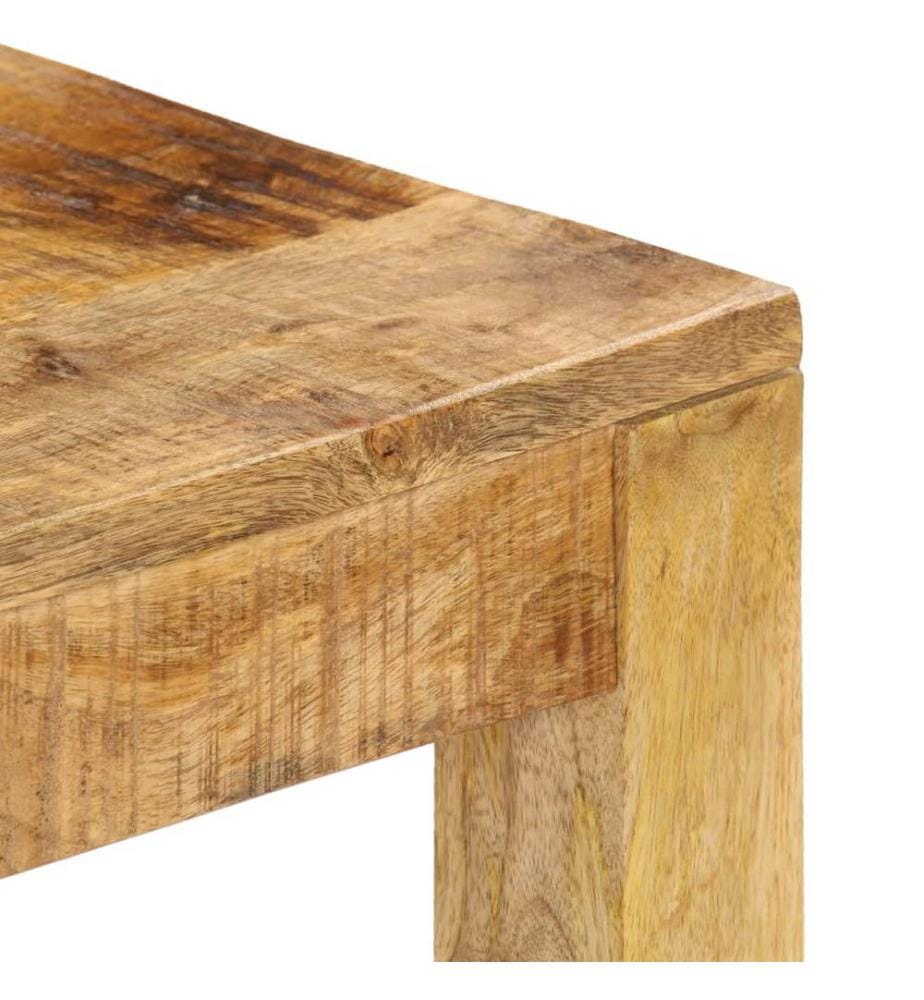 Couchtisch 80x80x40 cm Massivholz Mango