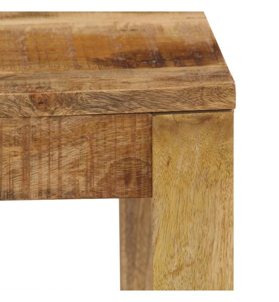 Couchtisch 80x80x40 cm Massivholz Mango