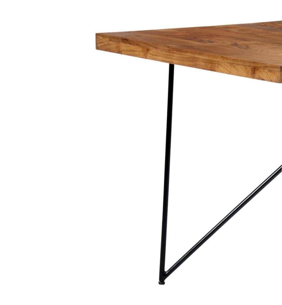 Table à manger 180x90x76 cm Bois d'acacia massif